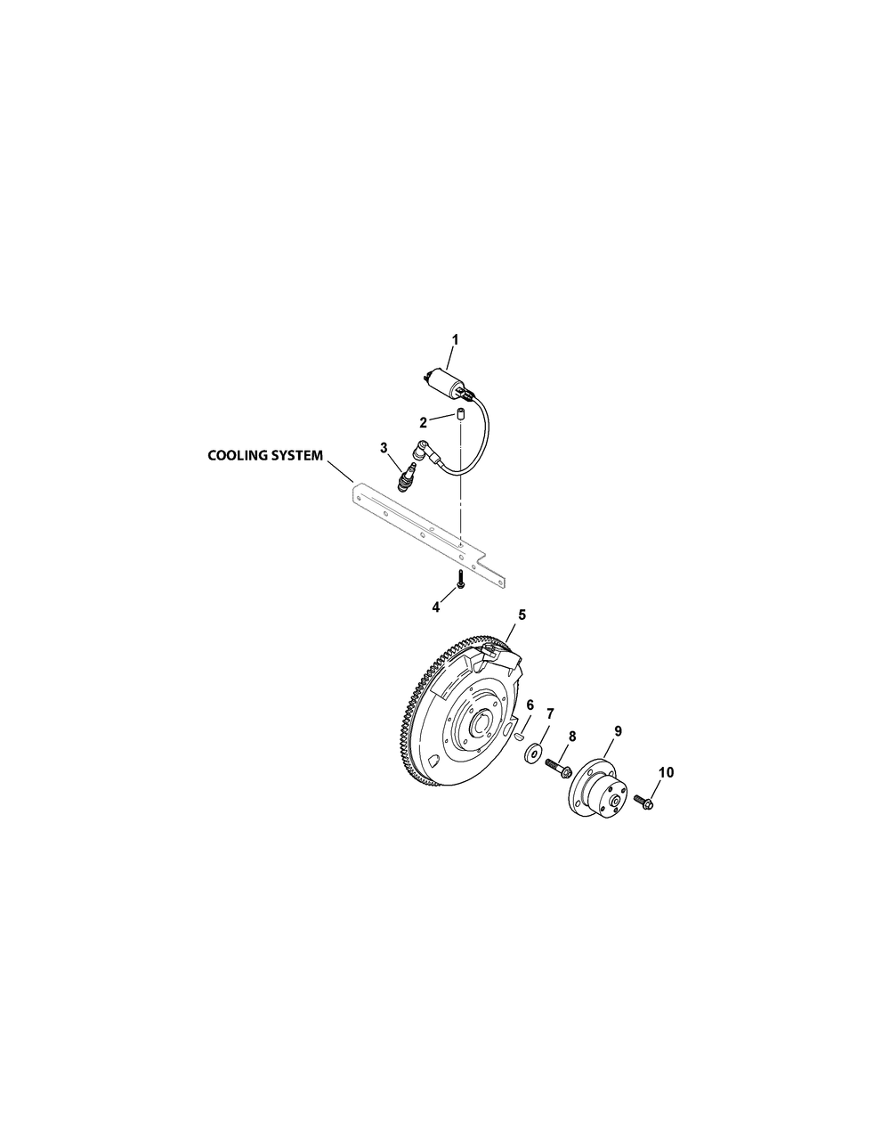 Kohler Efi Engine - Ignition And Electrical Diagram and Parts List for 46G 4X4-EFI-1G202Z-1G313Z-37BMD710 Cub Cadet Lawn Tractor Accessories